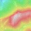 Topografische kaart Hochlantsch, hoogte, reliëf