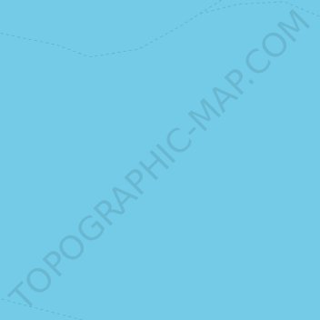 Topografische kaart Chilka Lake, hoogte, reliëf