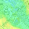 Topografische kaart Wilkenburg, hoogte, reliëf