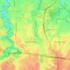 Topografische kaart Tugu, hoogte, reliëf