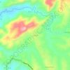 Topografische kaart Cagay, hoogte, reliëf