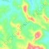 Topografische kaart Catatau, hoogte, reliëf