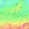 Topografische kaart Wilkieston, hoogte, reliëf
