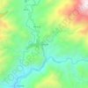 Topografische kaart Bad-ayan, hoogte, reliëf