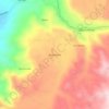 Topografische kaart Buenavista, hoogte, reliëf