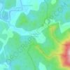 Topografische kaart Carambolim-Bozruco, hoogte, reliëf