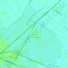 Topografische kaart Hirriyat Raznah, hoogte, reliëf