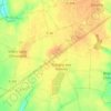 Topografische kaart La Guinguette, hoogte, reliëf