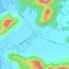 Topografische kaart Looc, hoogte, reliëf