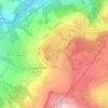 Topografische kaart Lintz, hoogte, reliëf