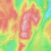 Topografische kaart Can Ladrón, hoogte, reliëf