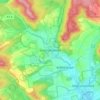 Topografische kaart Stierhöfstetten, hoogte, reliëf