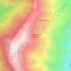 Topografische kaart Corregimiento La Florida, hoogte, reliëf