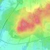 Topografische kaart Ramża, hoogte, reliëf