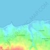 Topografische kaart Le Vicq, hoogte, reliëf