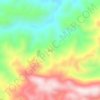 Topografische kaart Panian, hoogte, reliëf