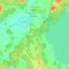 Topografische kaart Reimansbacken, hoogte, reliëf