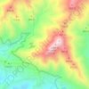 Topografische kaart Acebuchal, hoogte, reliëf