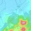 Topografische kaart Balayhangin, hoogte, reliëf