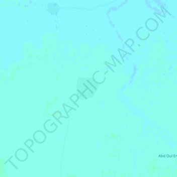 Topografische kaart Omo, hoogte, reliëf