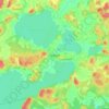 Topografische kaart Artjärvi, hoogte, reliëf