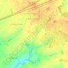 Topografische kaart Logis du Gué, hoogte, reliëf