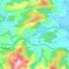 Topografische kaart Ambrosero, hoogte, reliëf