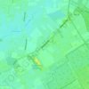 Topografische kaart Nieuw Weper, hoogte, reliëf