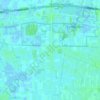 Topografische kaart Nieuwevaart, hoogte, reliëf