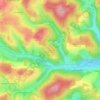 Topografische kaart Rinkscheid, hoogte, reliëf