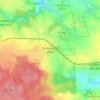 Topografische kaart Oedt an der Wild, hoogte, reliëf
