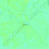 Topografische kaart Sundarganj, hoogte, reliëf