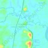 Topografische kaart Kampung Guntong, hoogte, reliëf