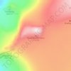Topografische kaart Hvannadalshnúkur, hoogte, reliëf