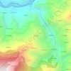 Topografische kaart Bhutti, hoogte, reliëf