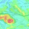 Topografische kaart Hoznayo, hoogte, reliëf