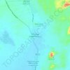 Topografische kaart Merzouga ⵎⴰⵔⵣⵓⴳⴰ مرزوكة, hoogte, reliëf