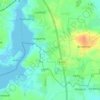 Topografische kaart Kopperby-Heide, hoogte, reliëf