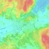 Topografische kaart Gråbo, hoogte, reliëf