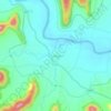 Topografische kaart Ghodegaon, hoogte, reliëf