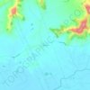 Topografische kaart Te Hoe, hoogte, reliëf