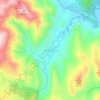 Topografische kaart San Andres, hoogte, reliëf