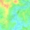 Topografische kaart La Lande d'Aviette, hoogte, reliëf