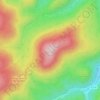 Topografische kaart Heidenkopf, hoogte, reliëf