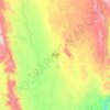 Topografische kaart Hsihseng, hoogte, reliëf