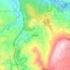 Topografische kaart Valdigem, hoogte, reliëf