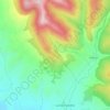 Topografische kaart La Pasadilla, hoogte, reliëf