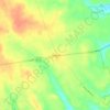 Topografische kaart Rainsboro, hoogte, reliëf