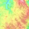 Topografische kaart Le Cap del Mas, hoogte, reliëf