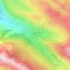 Topografische kaart Casamaina, hoogte, reliëf